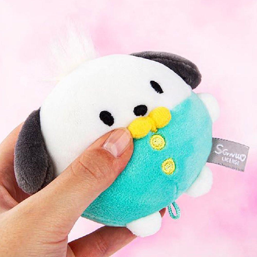 Sanrio Characters 4" Round Mochi Plush Keychain