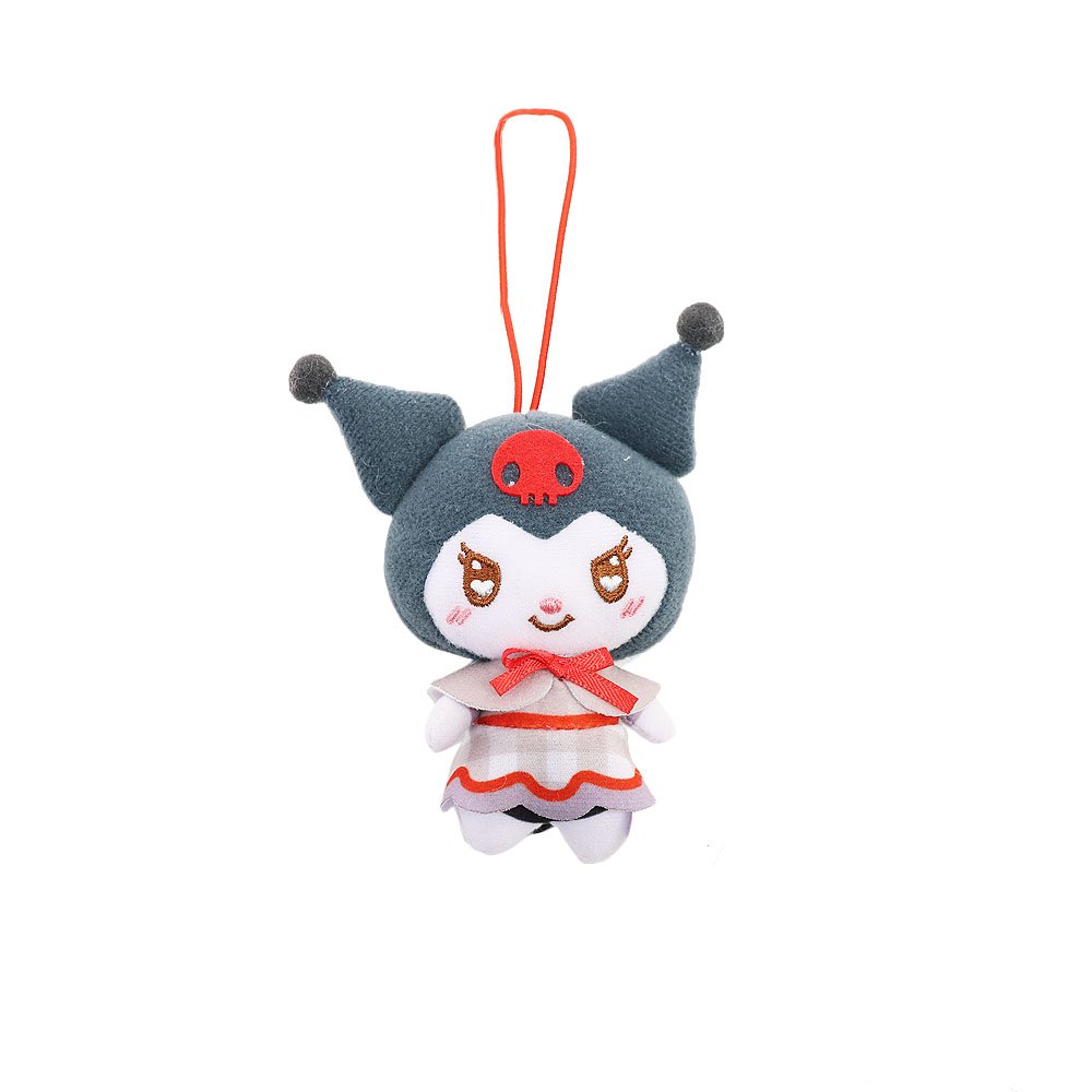 Kuromi Dress Collection Keychain Plush
