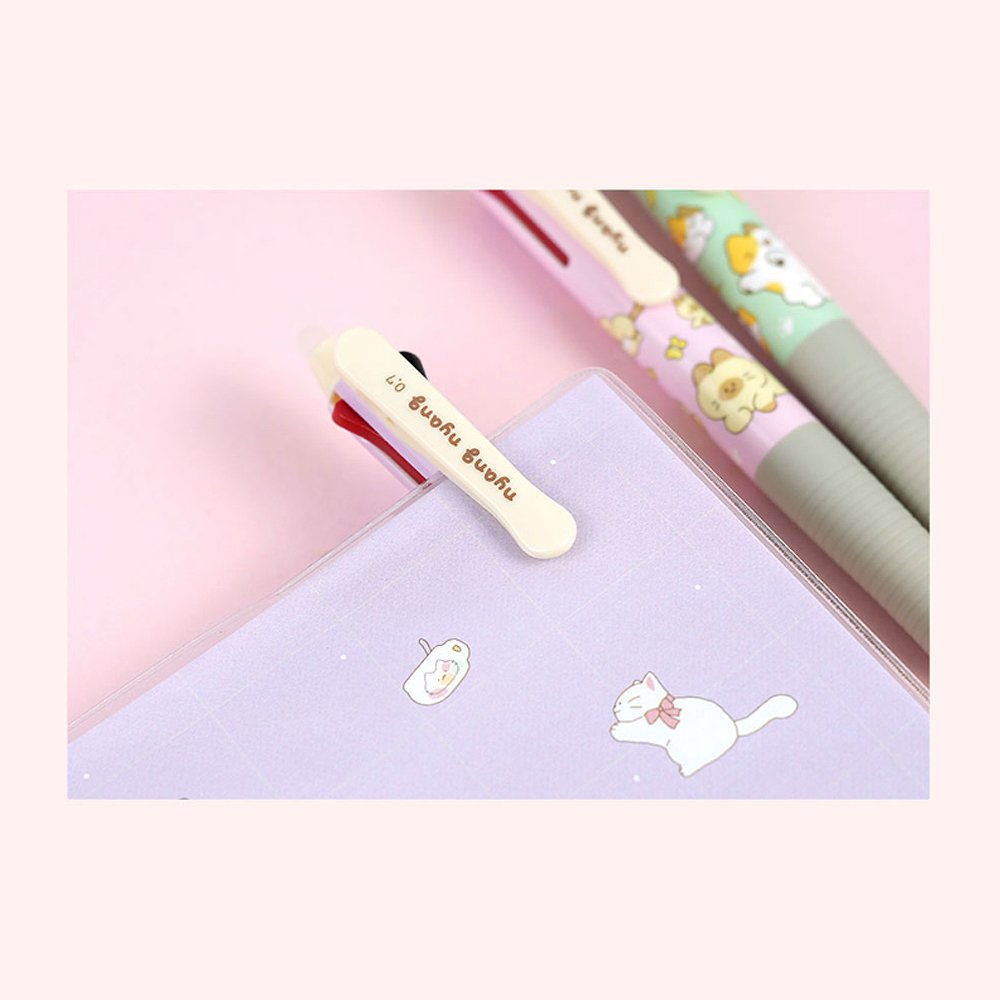 Meow Meow Cats 3-Color Erasable Pen