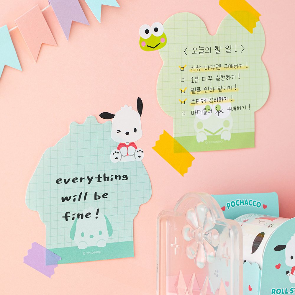 Sanrio Characters Non-Sticky Memo Pad : Cutie