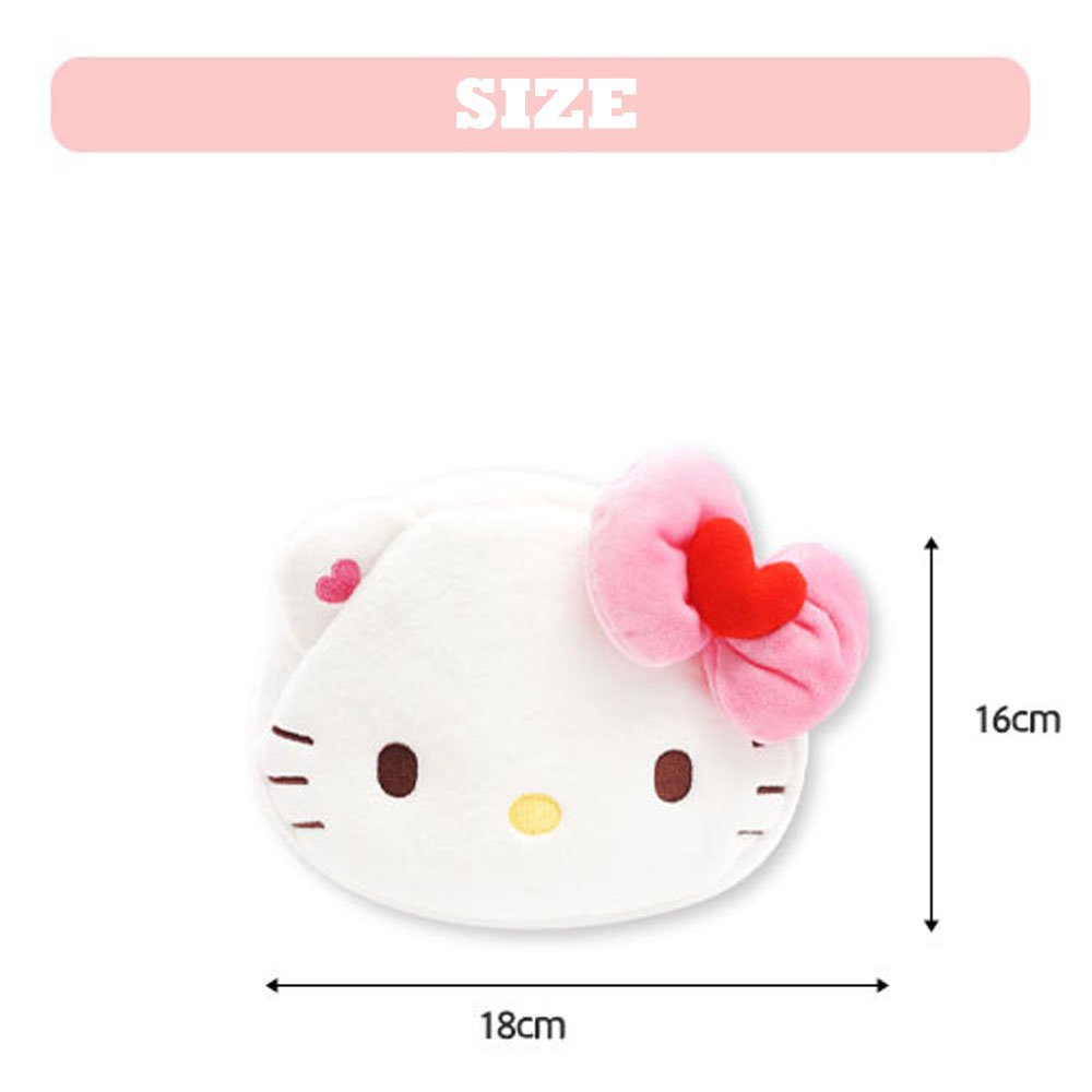 Sanrio Hello Kitty plush pouch crossbody bag, Sanrio Hello Kitty plush pouch shoulder bag, Hello Kitty stuffed animal pouch bag, Hello Kitty pouch across bag, Hello Kitty plushies, Hello Kitty plush accessories , Hello Kitty bag , coin pouch wallet purse