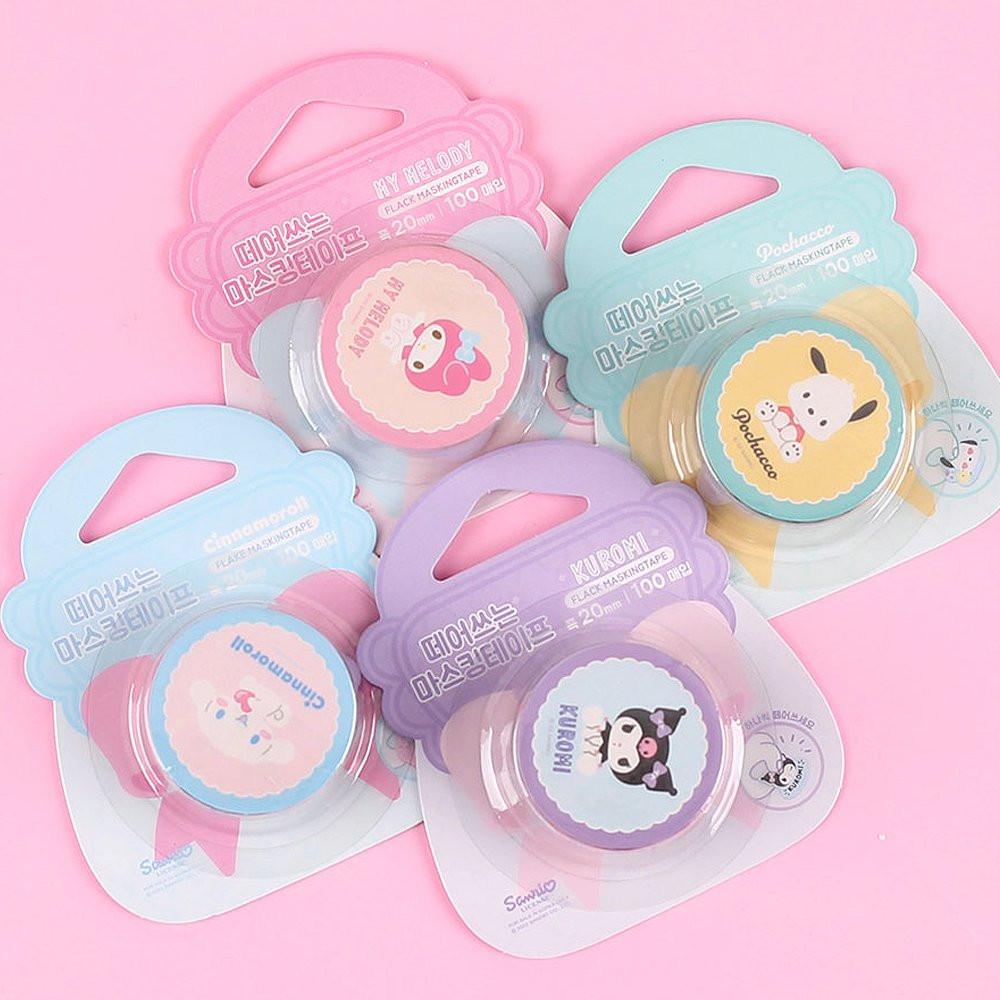 Sanrio Characters Flake Masking Tape