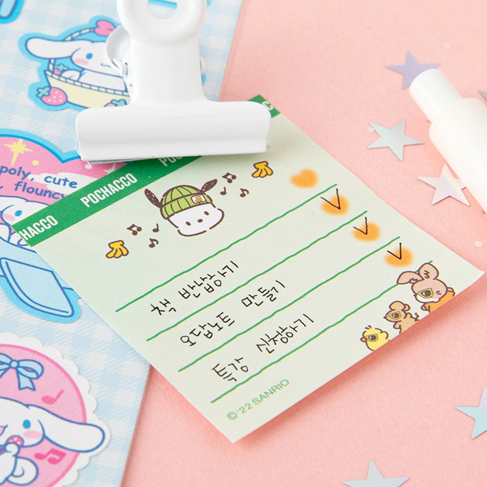 Sanrio Characters Assorted Sticky Memo Book
