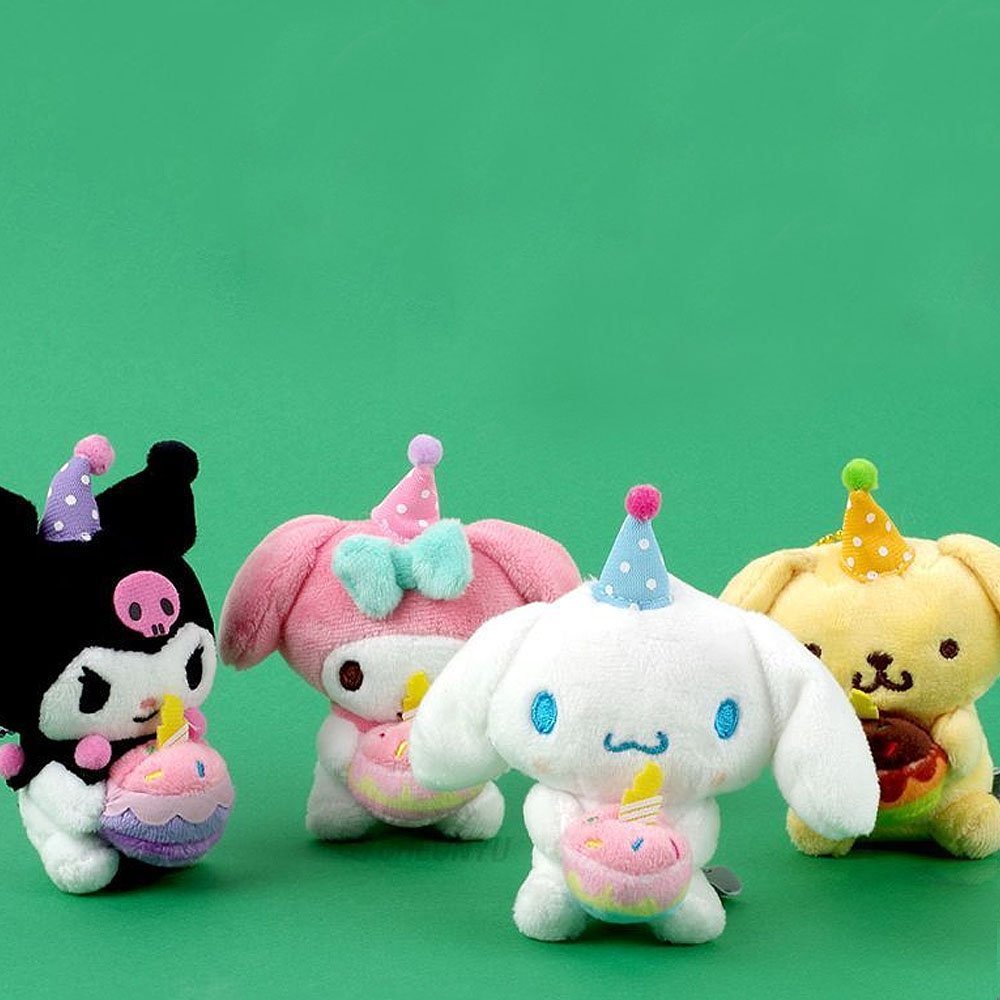 Sanrio Kuromi Celebration Keychain Plush
