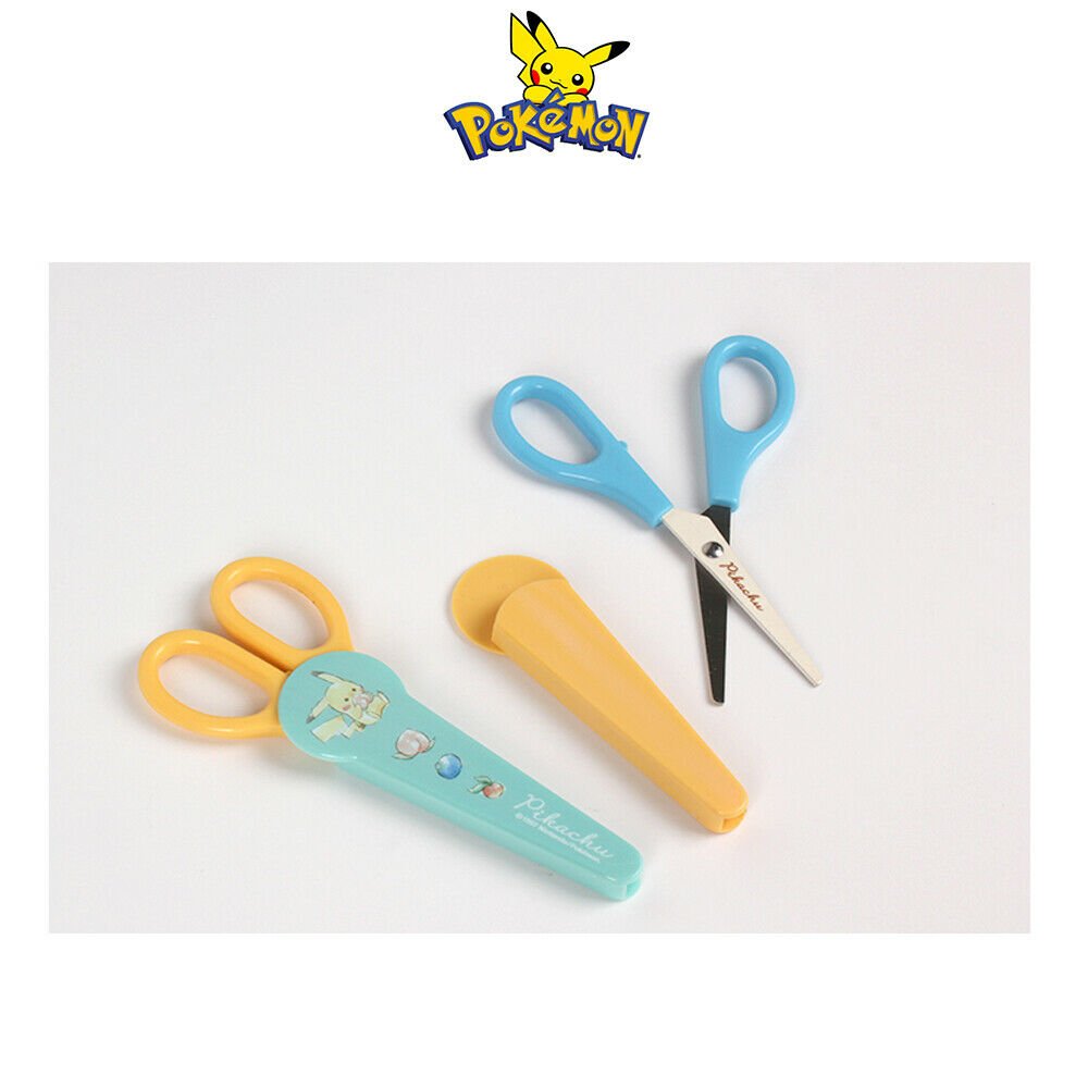Pokemon Pikachu Safety Cap Scissors 1PC