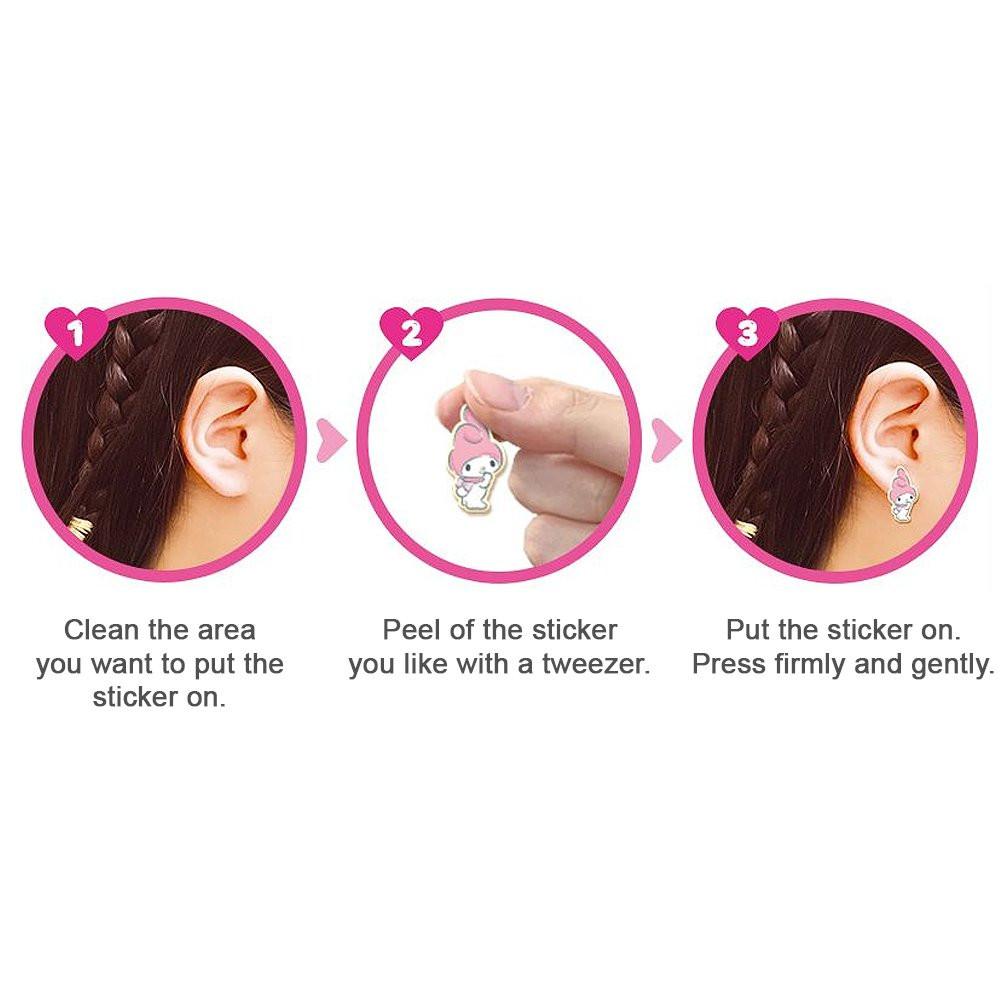 Sanrio Characters Beauty Sticker Set