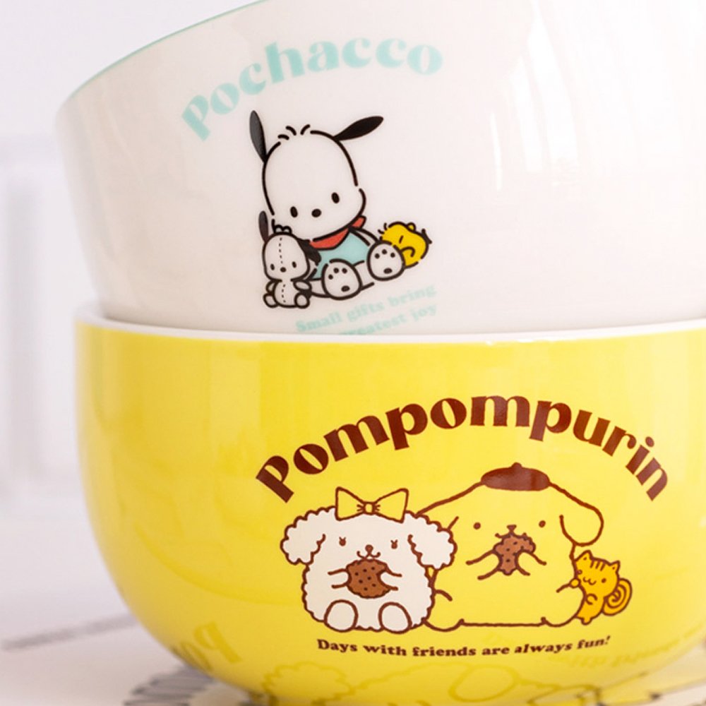 Sanrio Characters Cereal Bowl & Spoon Set