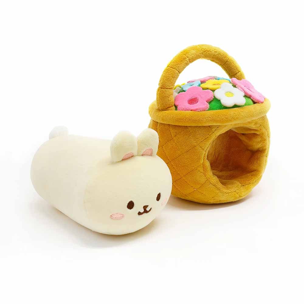 Anirollz Flower Basket Bunniroll 6" Small Outfitz Plush
