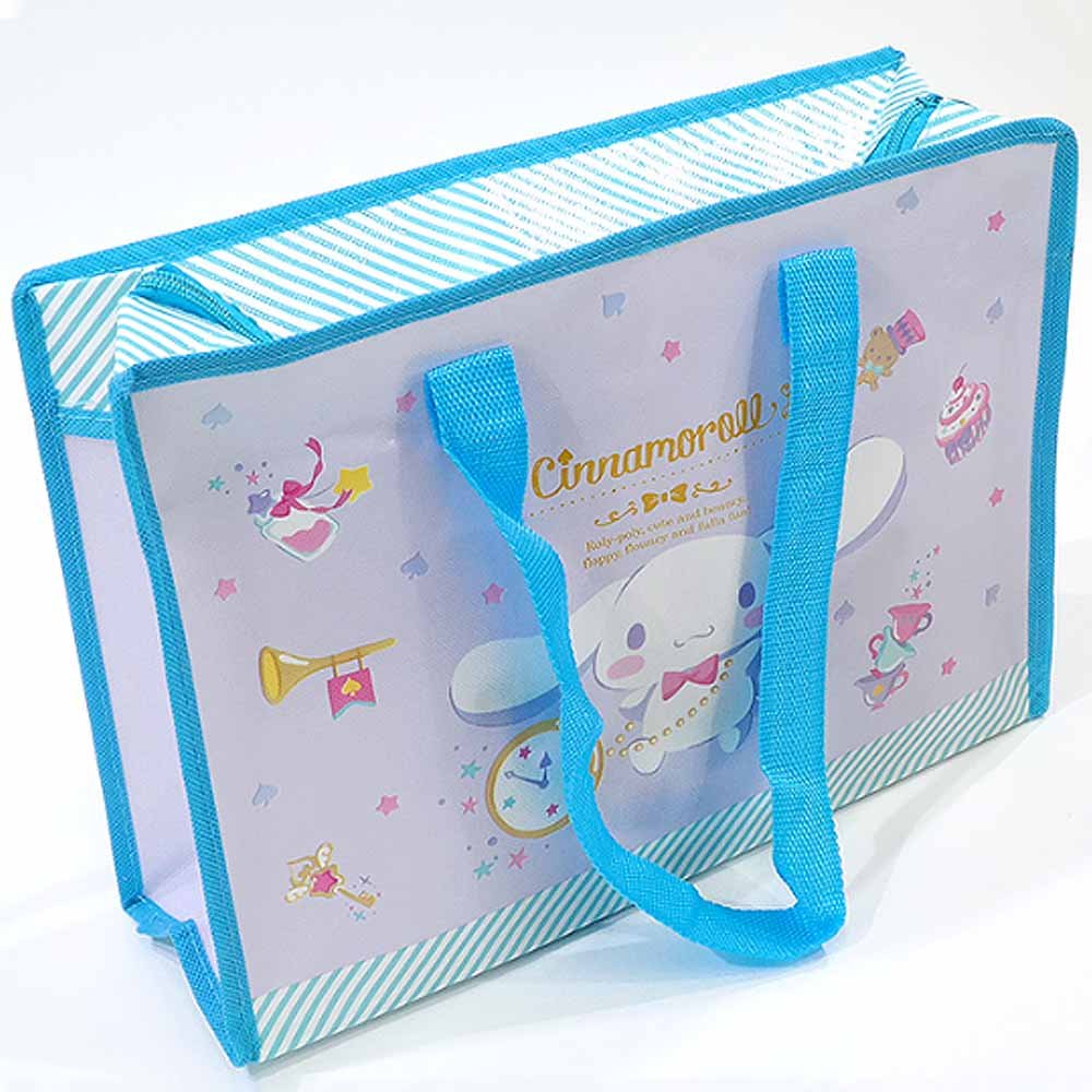 Sanrio Cinnamoroll Happy Time 14" Tarpaulin Bag