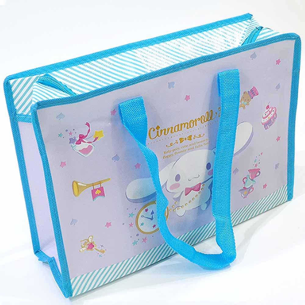 Sanrio Cinnamoroll Happy Time 14" Tarpaulin Bag