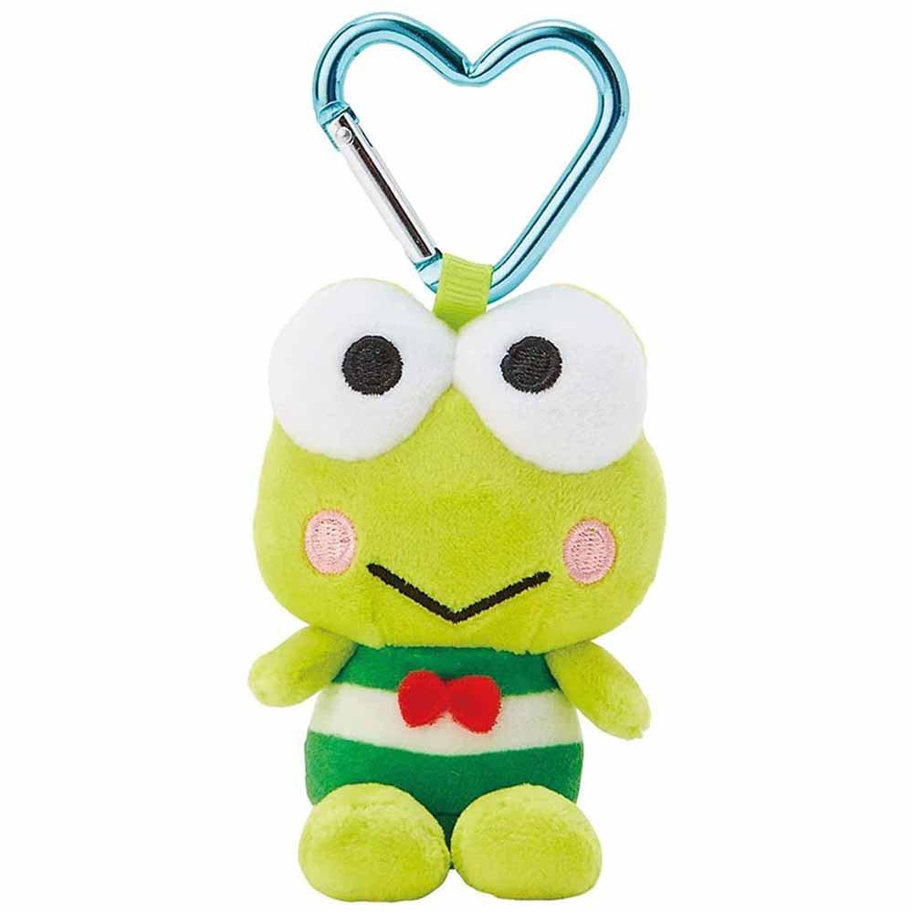 Sanrio Keroppi Plush Mascot Heart Key Ring