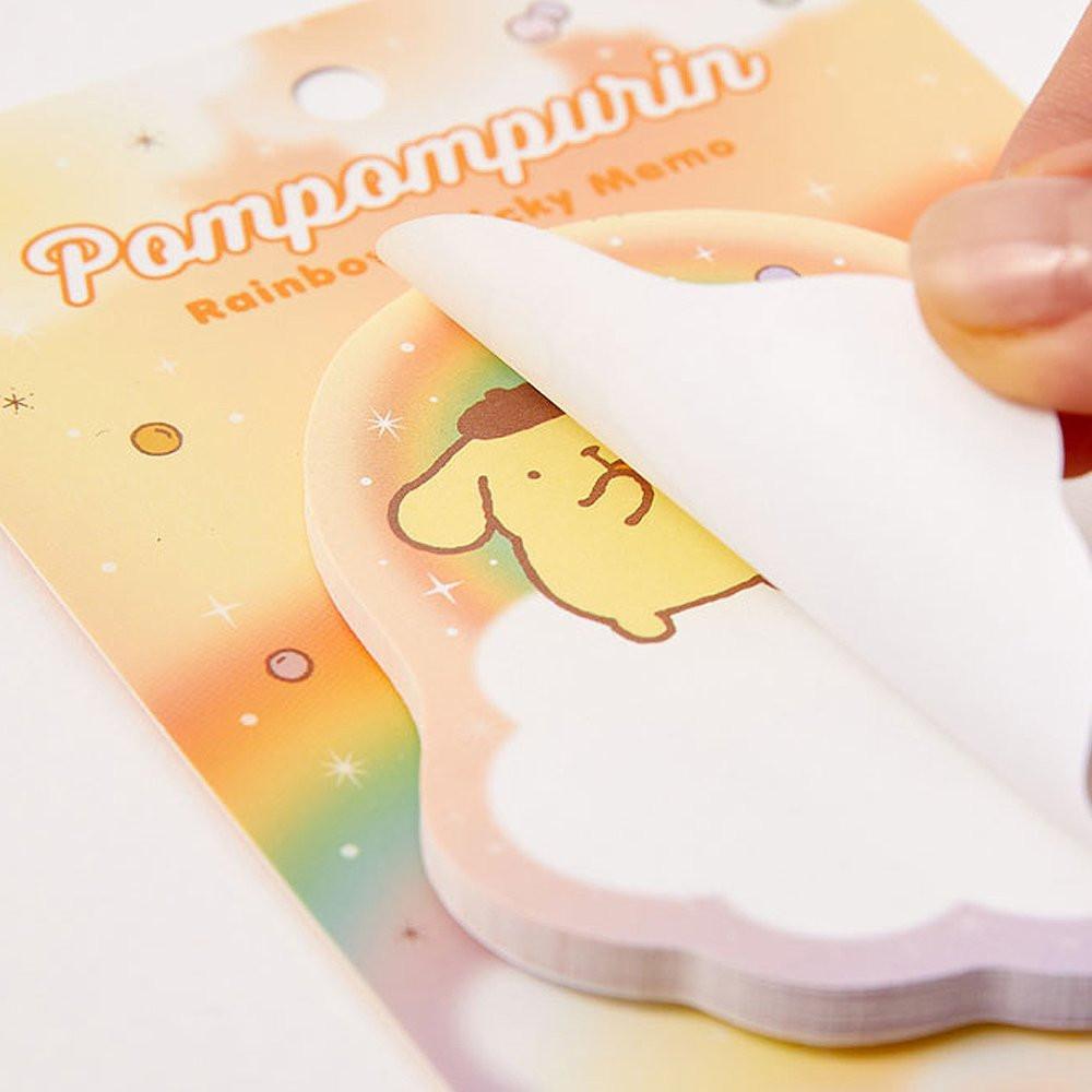 Sanrio Characters Rainbow Sticky Memo Pad