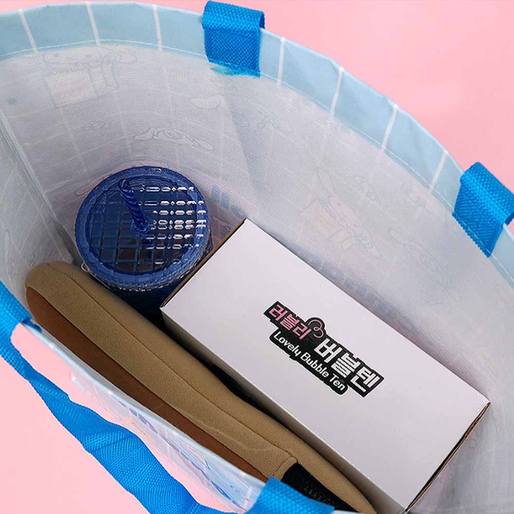 Sanrio Cinnamoroll 18" Large Reusable Tarpaulin Bag