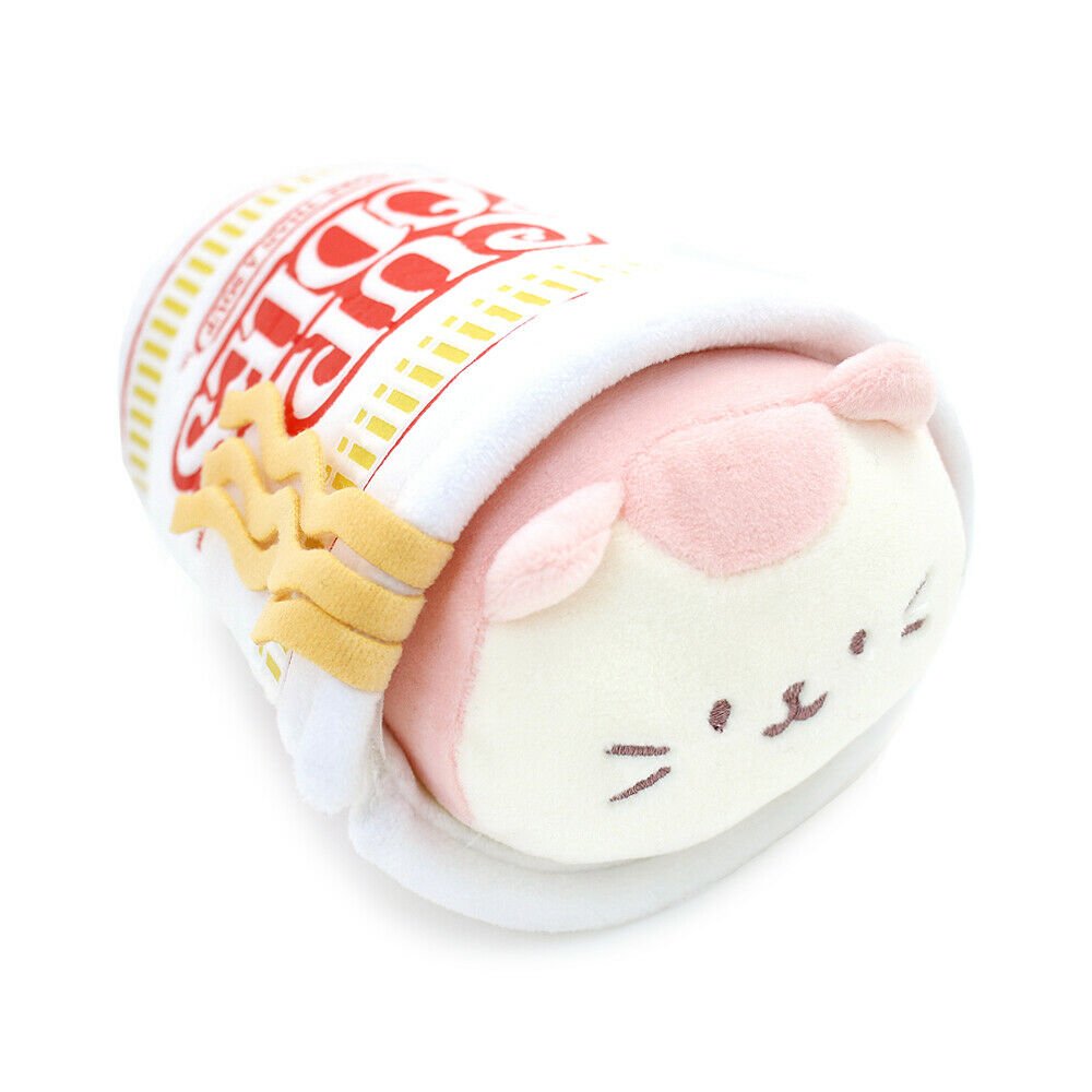 Anirollz x Nissin Cup Noodles Mochi 6" Plush