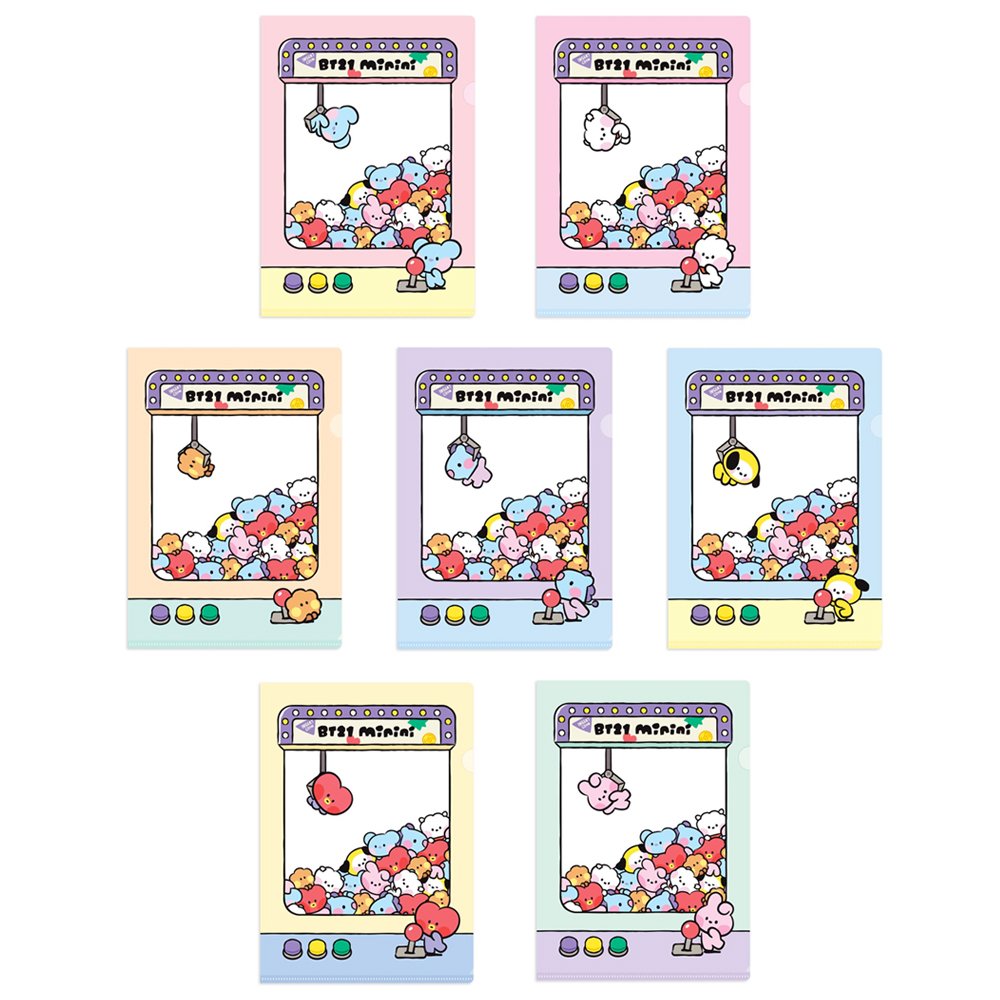 BT21 Glossy L-Folder : Minini