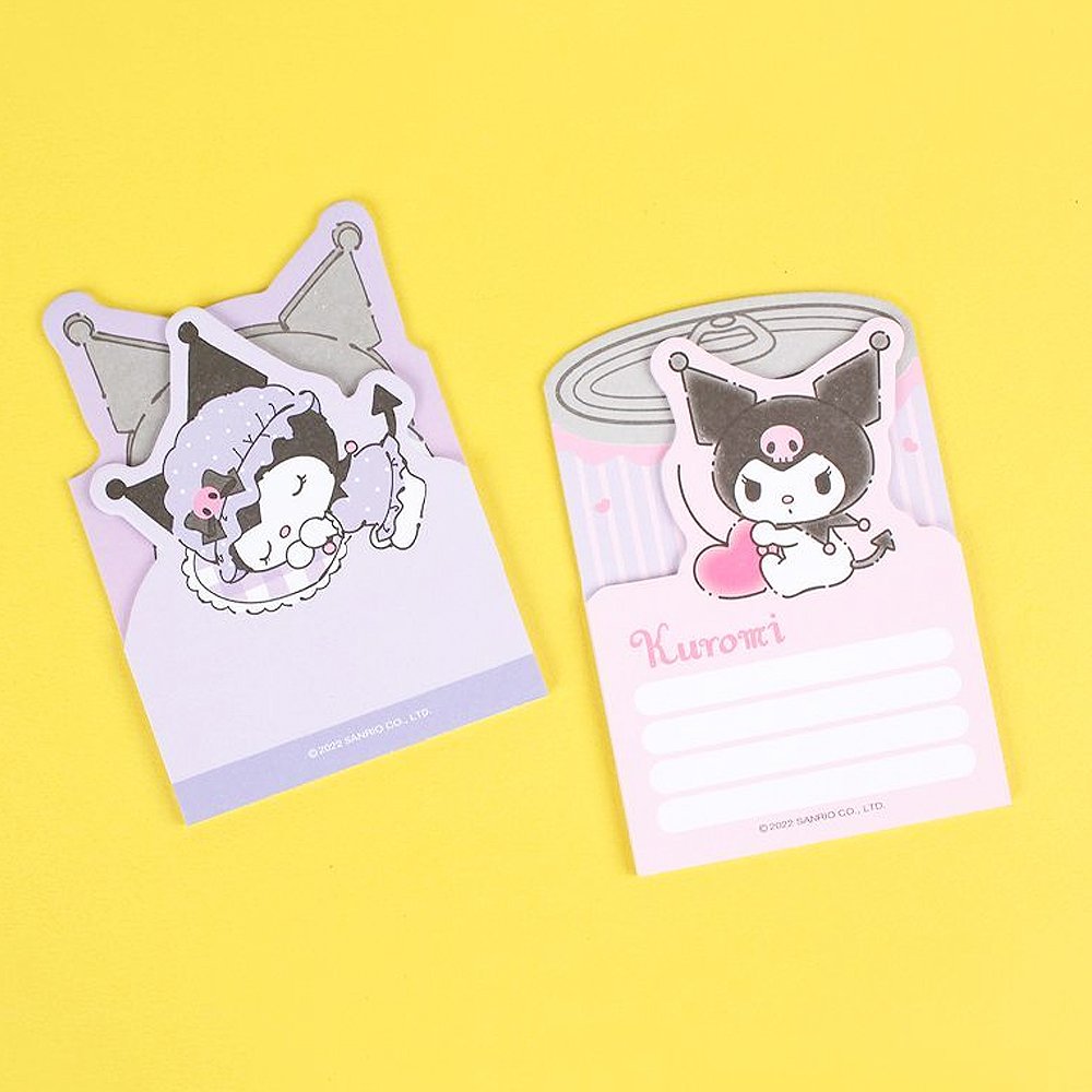 Sanrio Characters Cutie Non-Sticky Memo Set