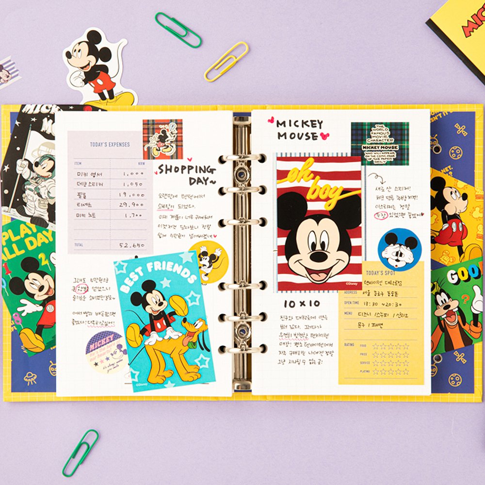 Mickey And Friends Sticker Box Set