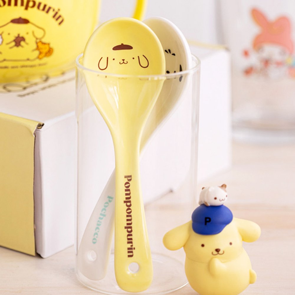 Sanrio Characters Cereal Bowl & Spoon Set