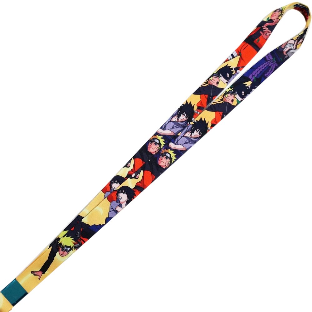 Naruto & Sasuke Lanyard w/ID Badge