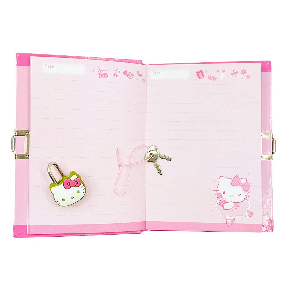 Sanrio Hello Kitty Nutcracker Locking Diary