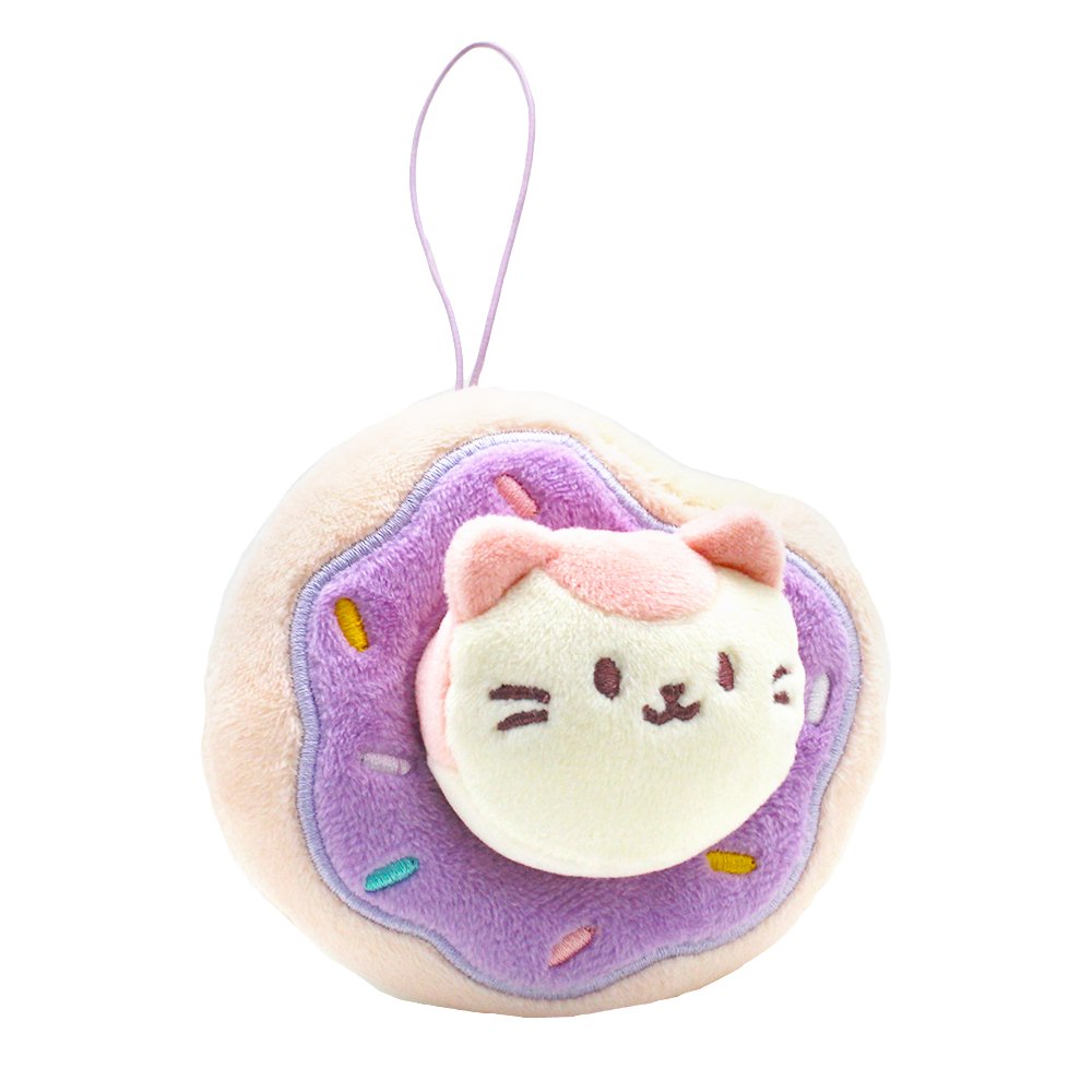 Anirollz 4" Donut Plush Keychain