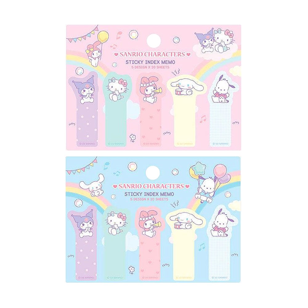 Sanrio Characters Assorted Sticky Index Memo