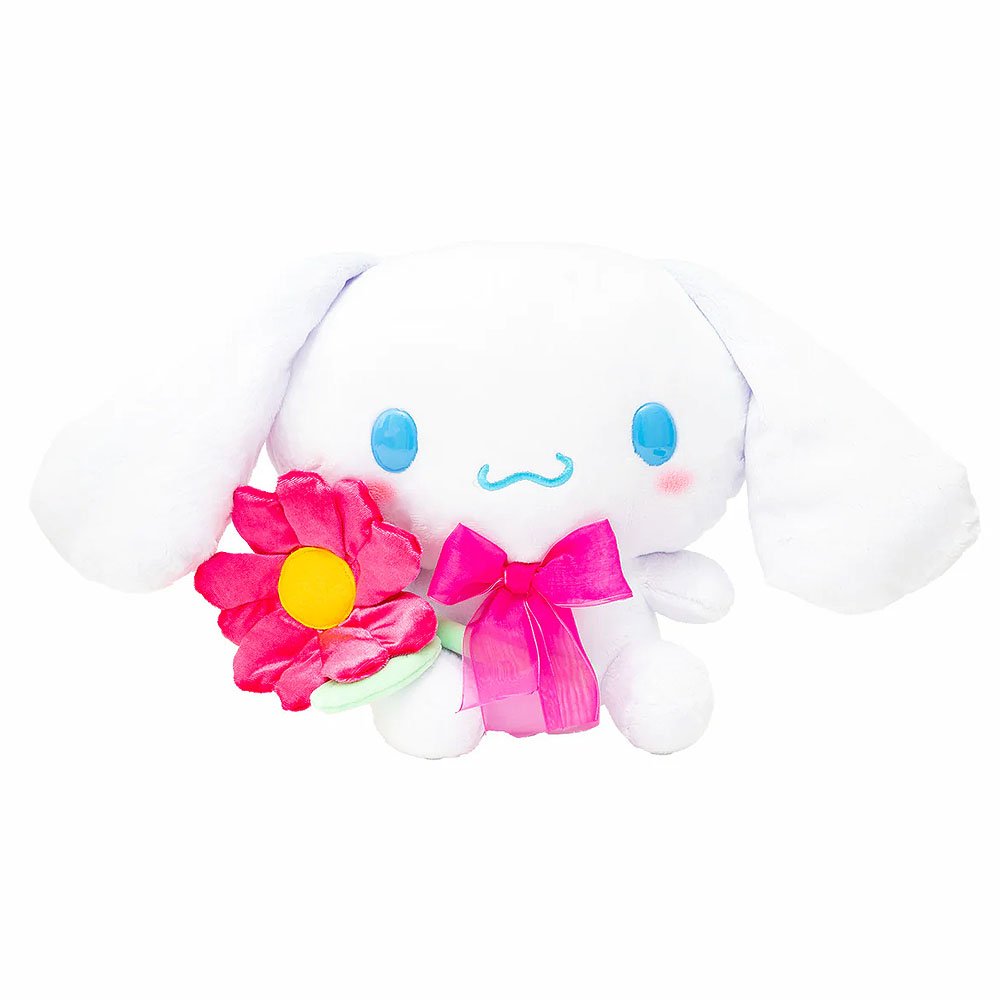 Cinnamoroll Pink Daisy 12" Plush