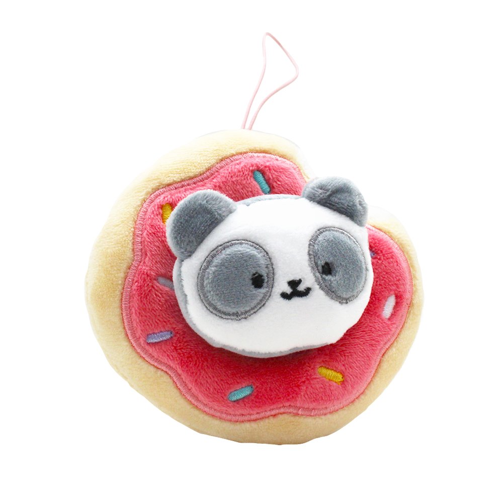 Anirollz 4" Donut Plush Keychain