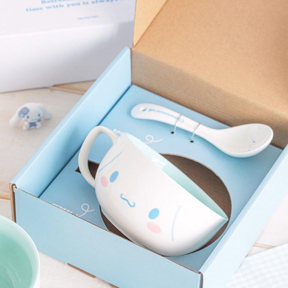 Sanrio Characters Cereal Bowl & Spoon Set