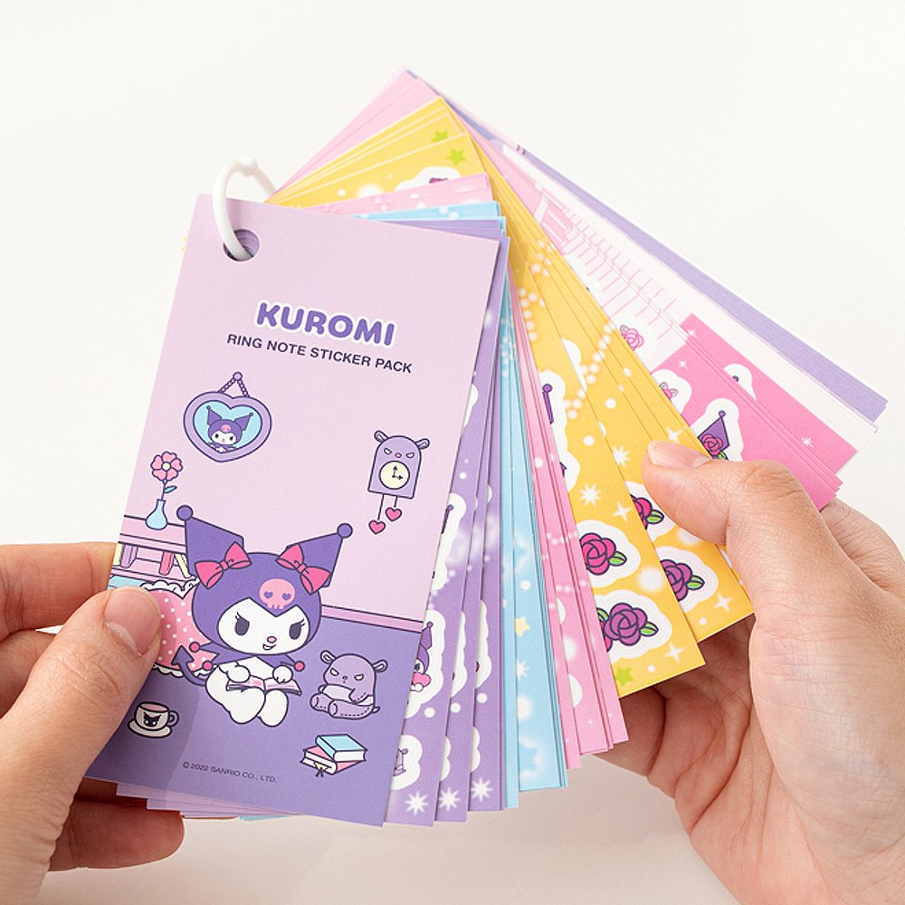 Sanrio Characters Ring Note Sticker Pack