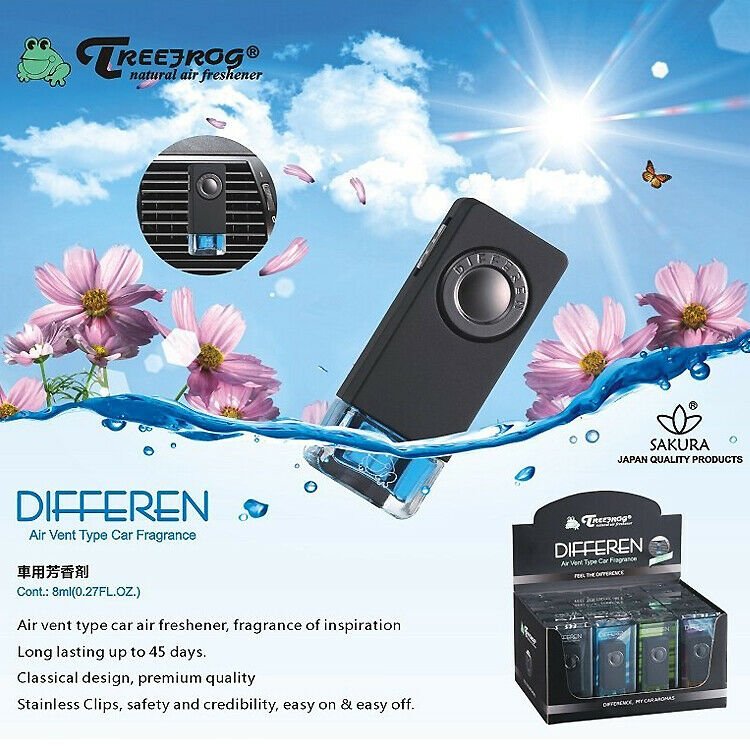 Differen Vent Clip Car Air Freshener