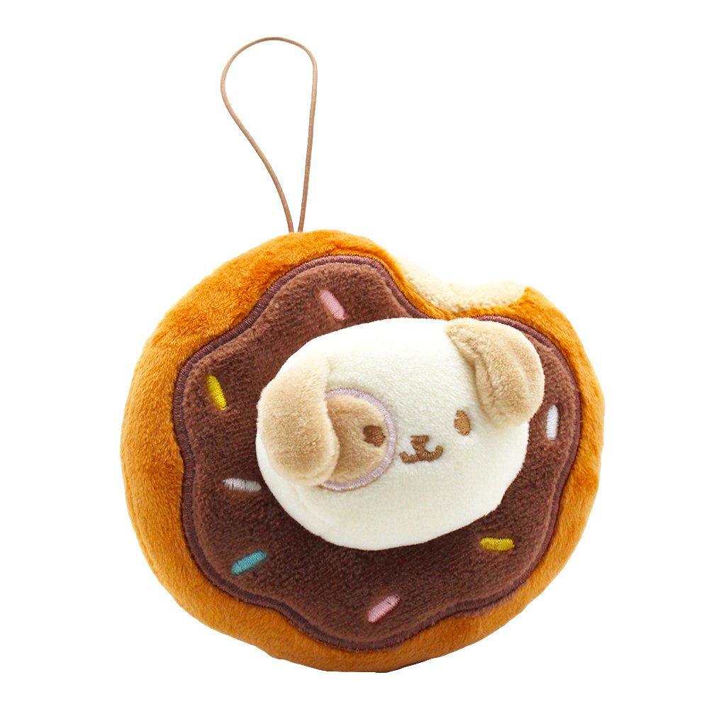 Anirollz 4" Donut Plush Keychain