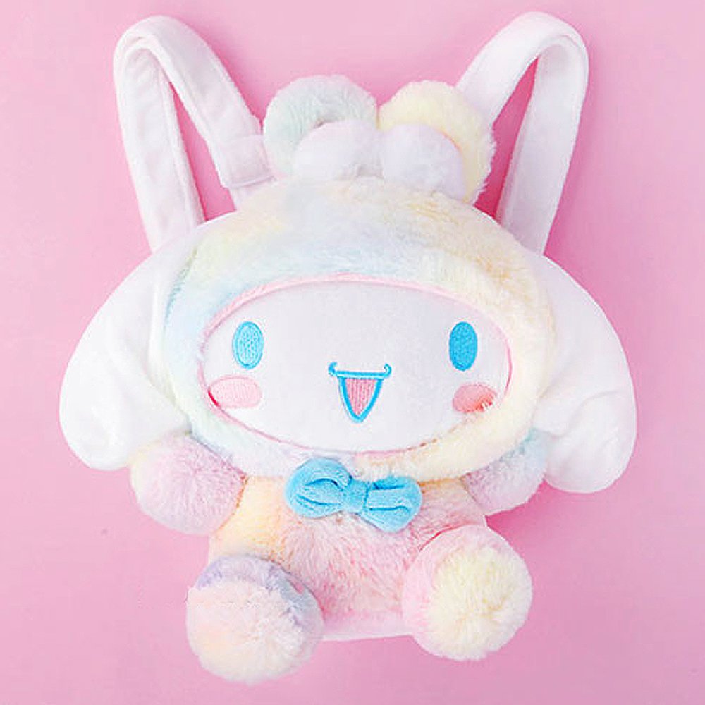 Sanrio Characters Rainbow Plush Backpack