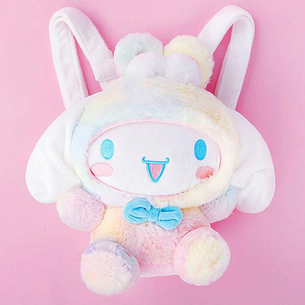 Sanrio Characters Rainbow Plush Backpack