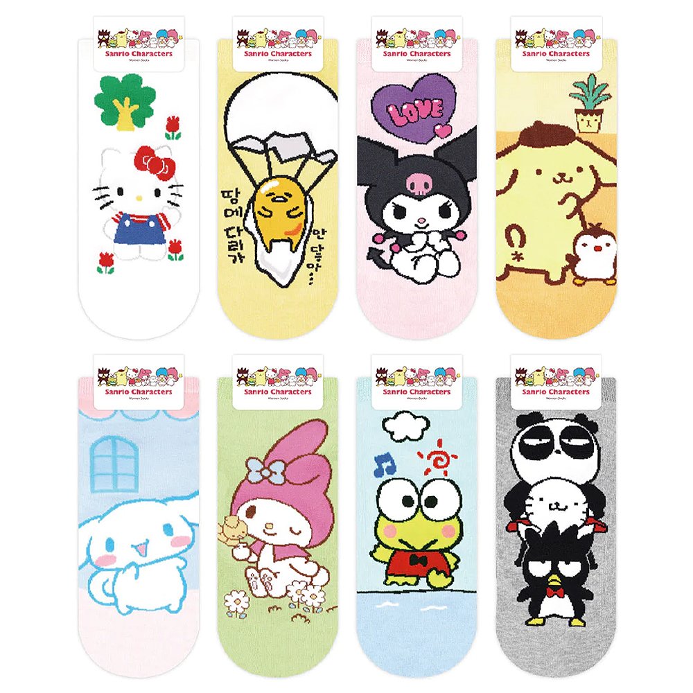 Sanrio Characters Low-Cut Socks