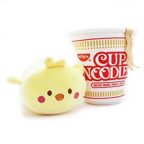 Anirollz x Nissin Cup Noodles Mochi 6" Plush