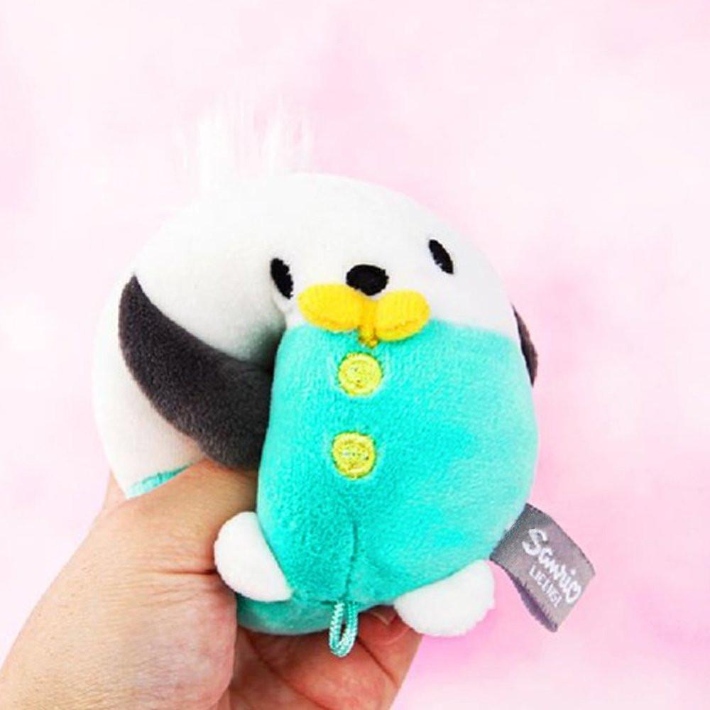 Sanrio Characters 4" Round Mochi Plush Keychain