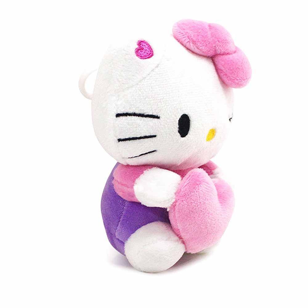 Sanrio Hello Kitty Heart Plush Keychain