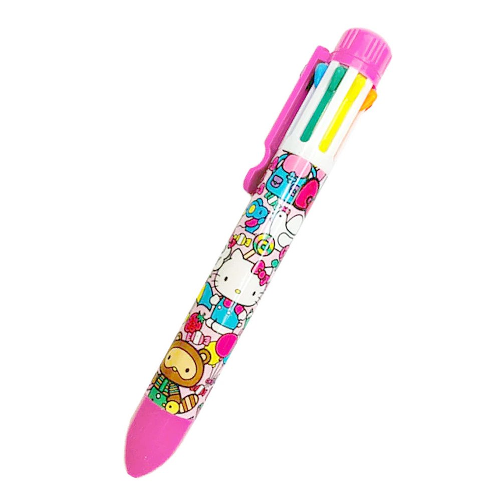 Hello Kitty 8-Color Ballpoint Pen : Joyful