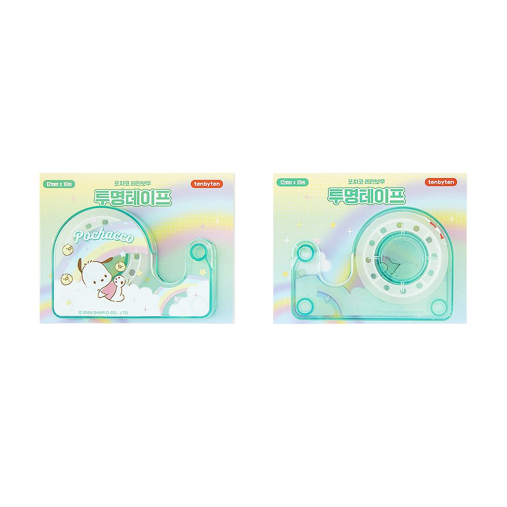 Sanrio Characters Rainbow Clear Tape