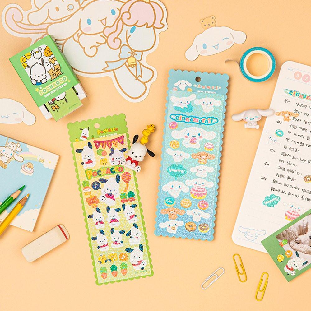 Sanrio Characters Twinkle Seal Sticker Sheet