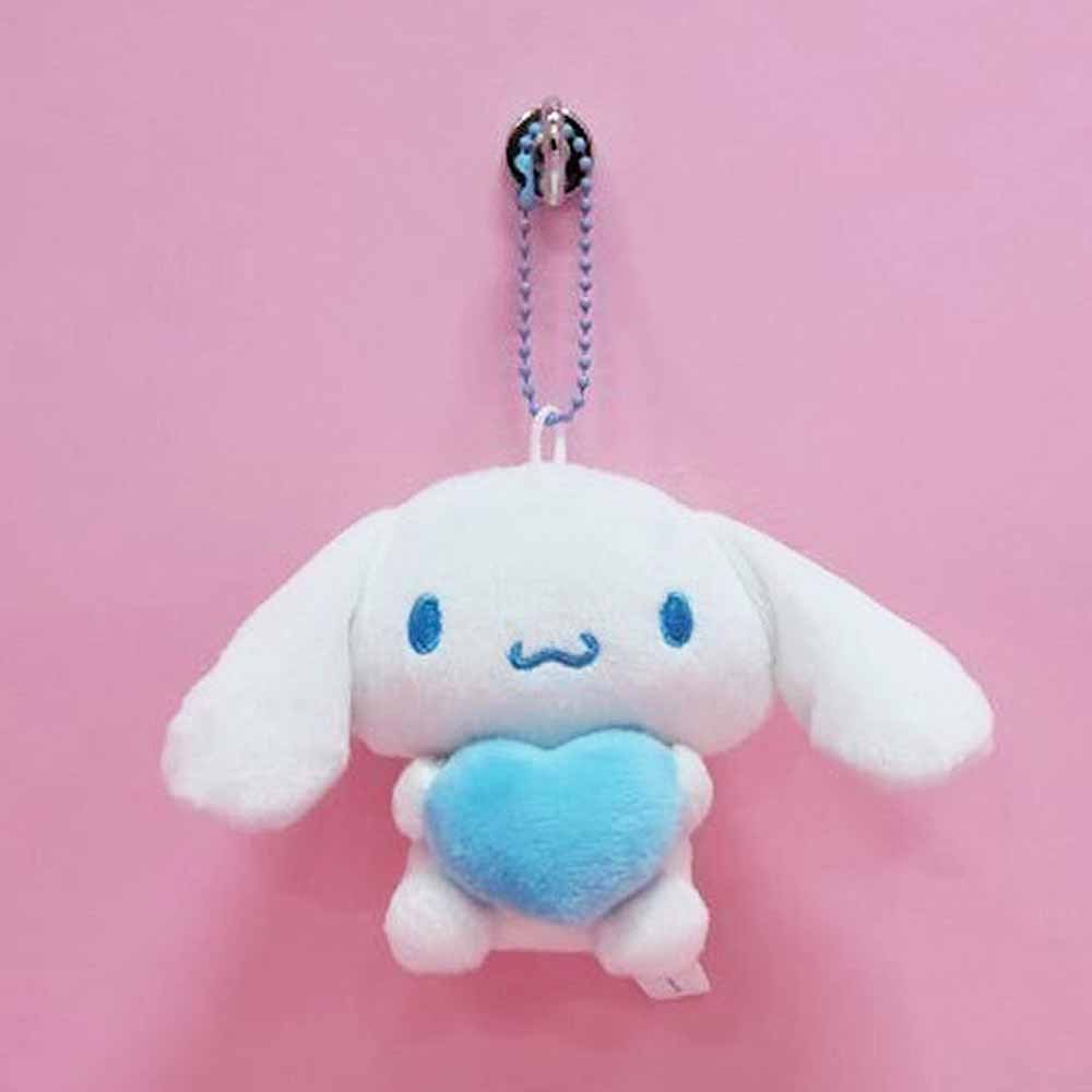 Cinnamoroll Heart Mini Plush Keychain