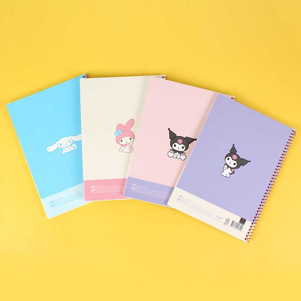 Sanrio Characters Blank Notebook