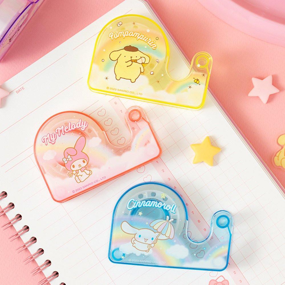 Sanrio Characters Rainbow Clear Tape