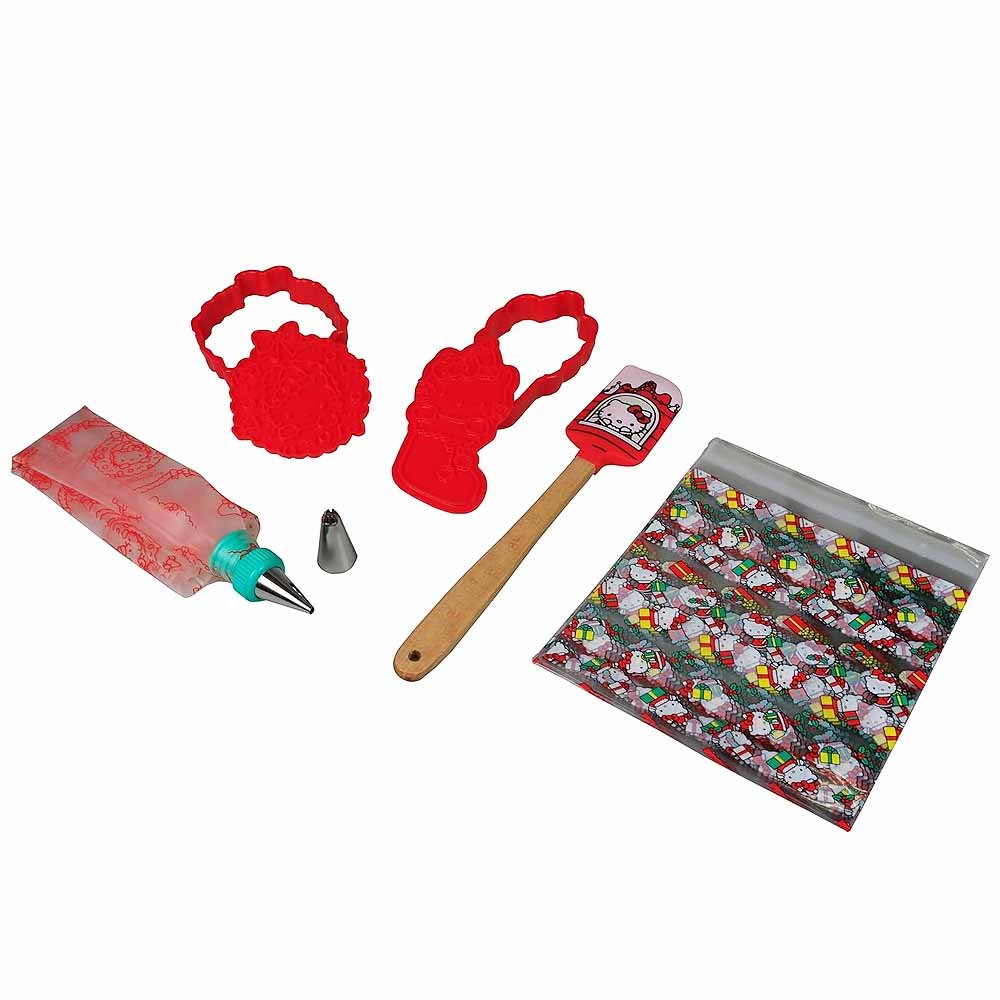Sanrio Hello Kitty Holiday Cookie Stamp and Frosting Set