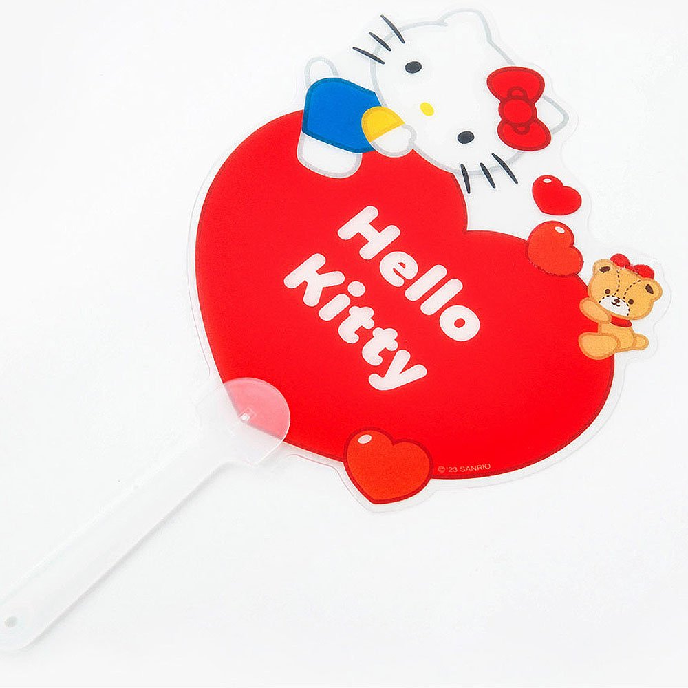Sanrio Characters Heart Hand Fan
