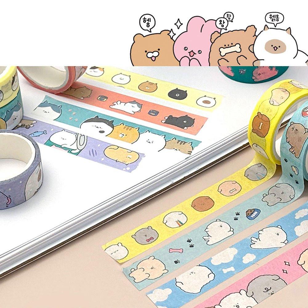Soondeok Washi Tape & Sticker Set