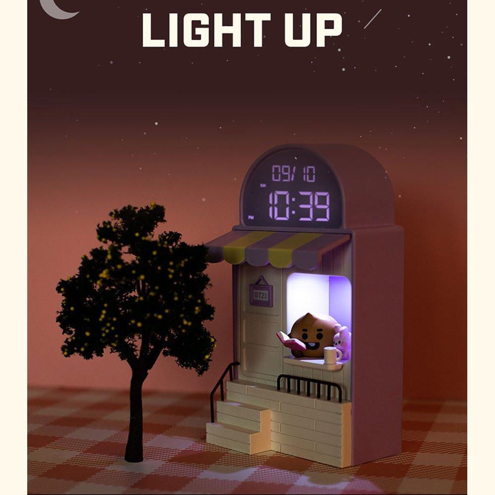 BT21 Little Buddy LED Digital Clock : Cafe