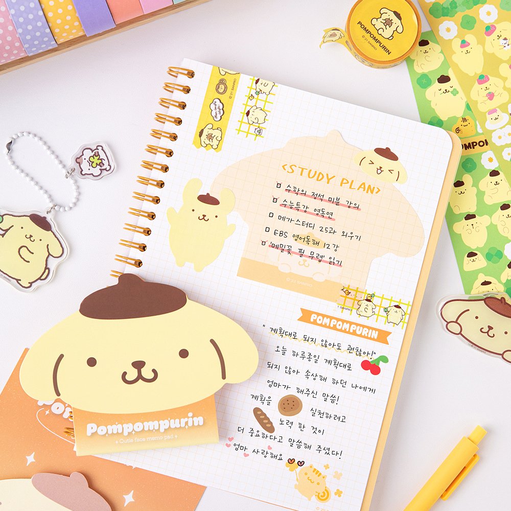 Sanrio Characters Non-Sticky Memo Pad : Cutie