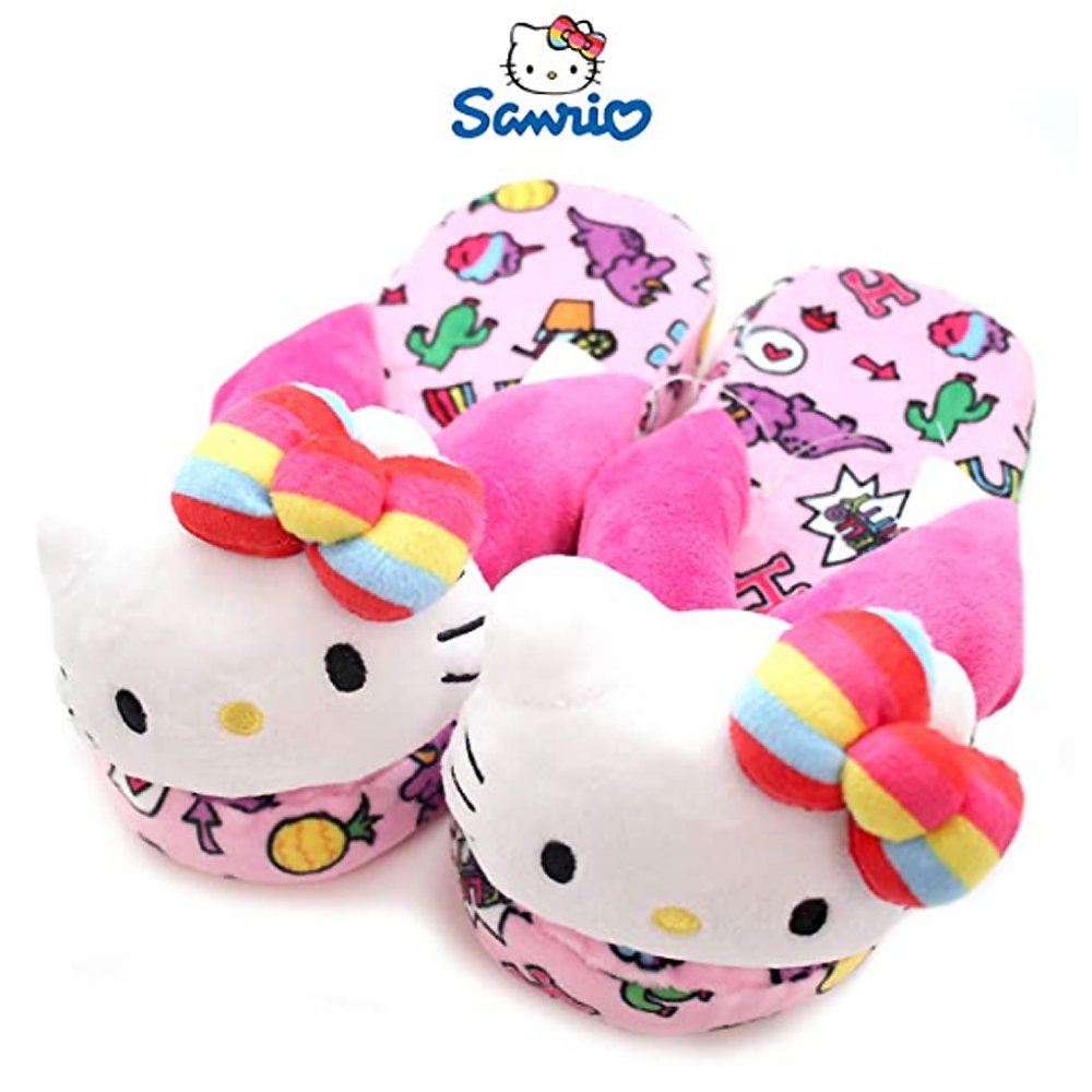 KIDS Hello Kitty Non-Slip Slippers : Medium